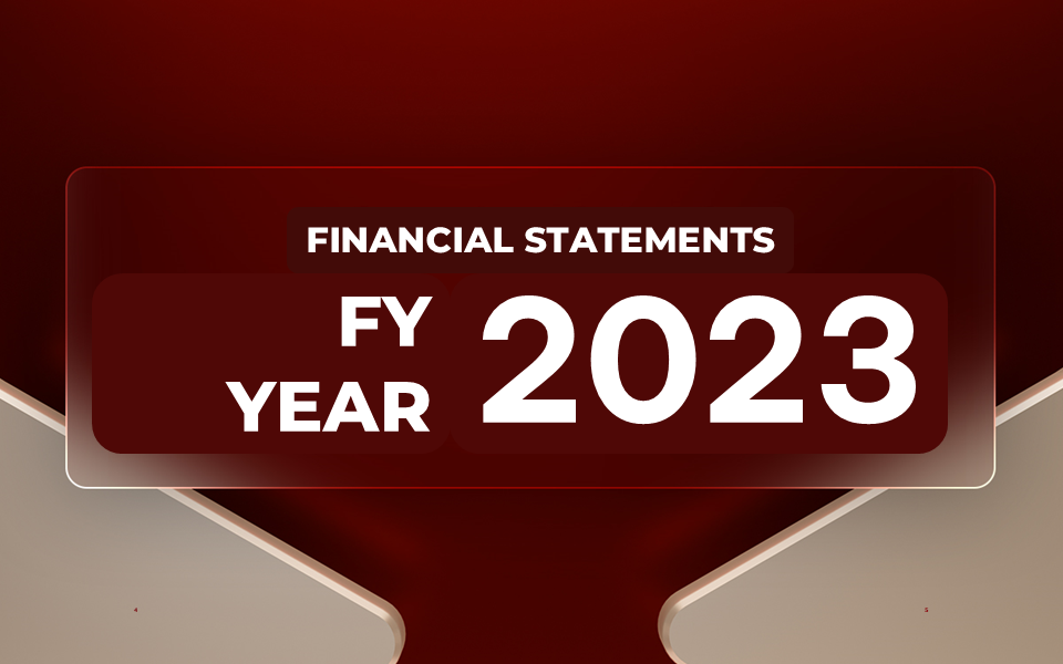 The Audited Financial Statements and Audited FRS Ratio Report as of December 31 2023