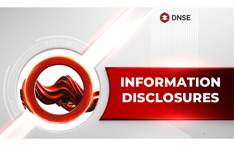 DNSE Changes Authorized Information Disclosure Officer