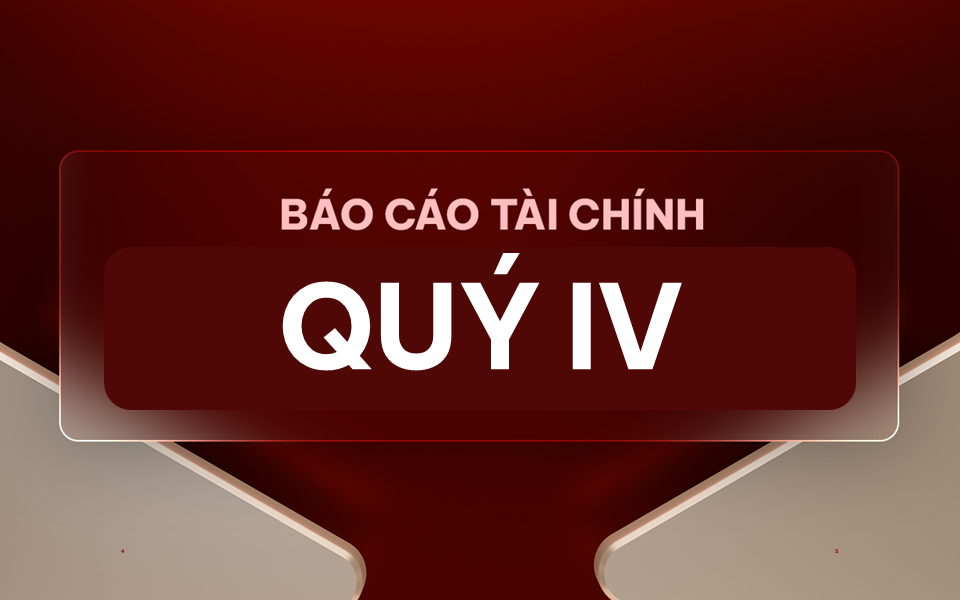 Báo cáo tài chính Quý IV năm 2019