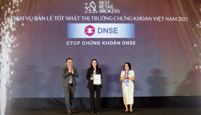 DNSE ranks among the Top 10 companies with the best retail services in Vietnam’s securities market.