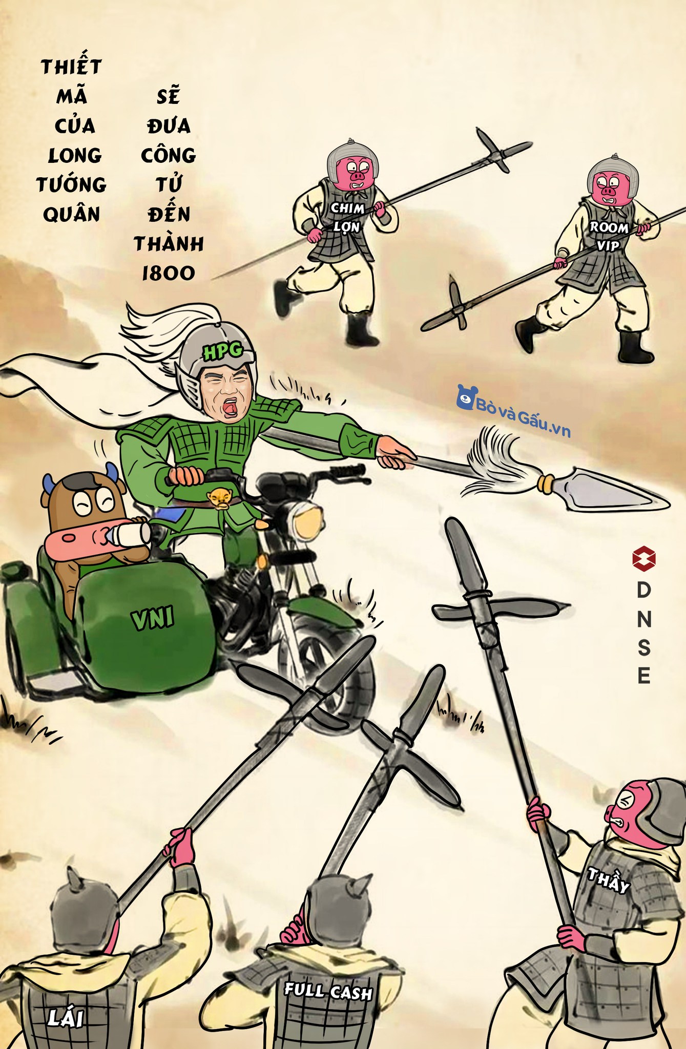 When the market gets tough, General LONG is on the battlefield
