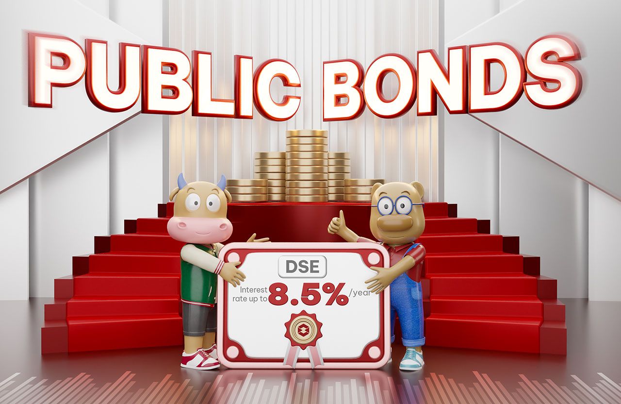 DNSE Issues 300 billion VND Public Bonds with attractive Interest Rates