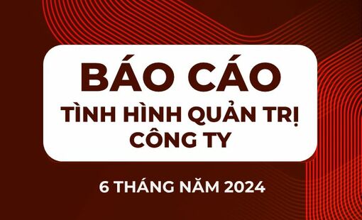 Báo cáo tình hình quản trị Công ty 06 tháng đầu năm 2024