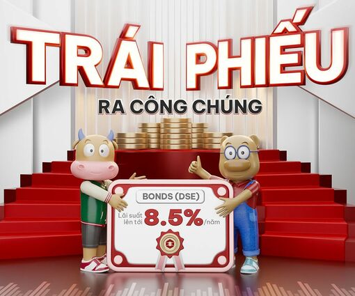 DNSE chào bán 300 tỷ đồng trái phiếu ra công chúng với lãi suất hấp dẫn
